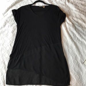 Chico’s black short sleeve shirt